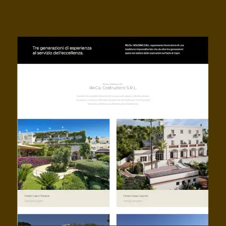 Website 1 Re.Ca. Holding SRL